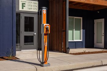Electric vehicle parking available